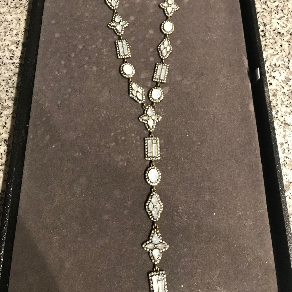 BaubleBar Stone Y-Necklace